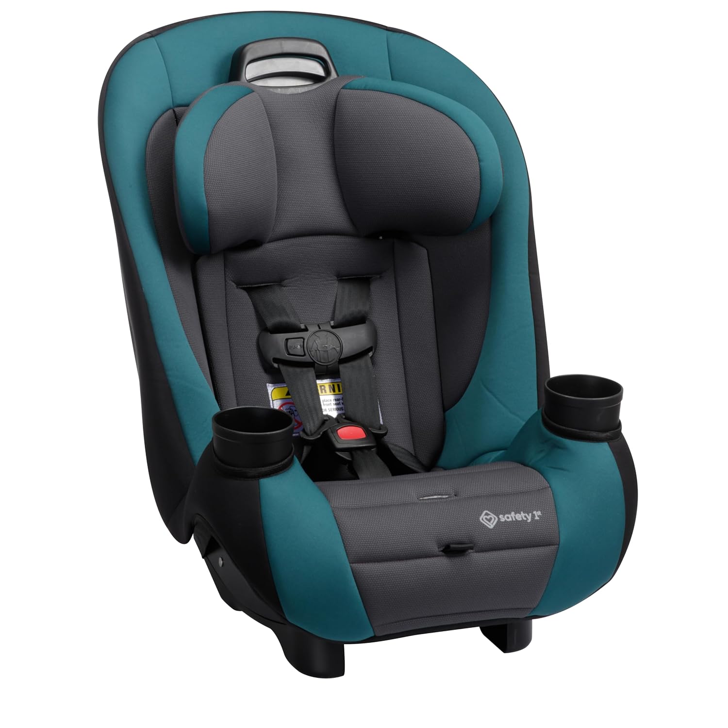 Highlights the safety features of the car seat, including the secure harness system and side impact protection, to reassure parents about their child's safety.