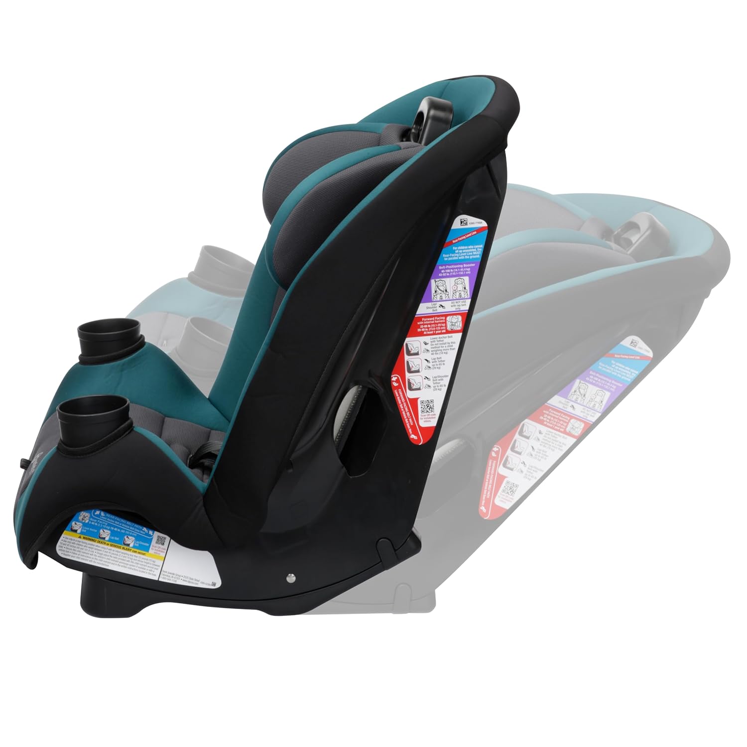 Demonstrates the proper installation and positioning of the car seat, helping parents ensure correct and safe usage.
