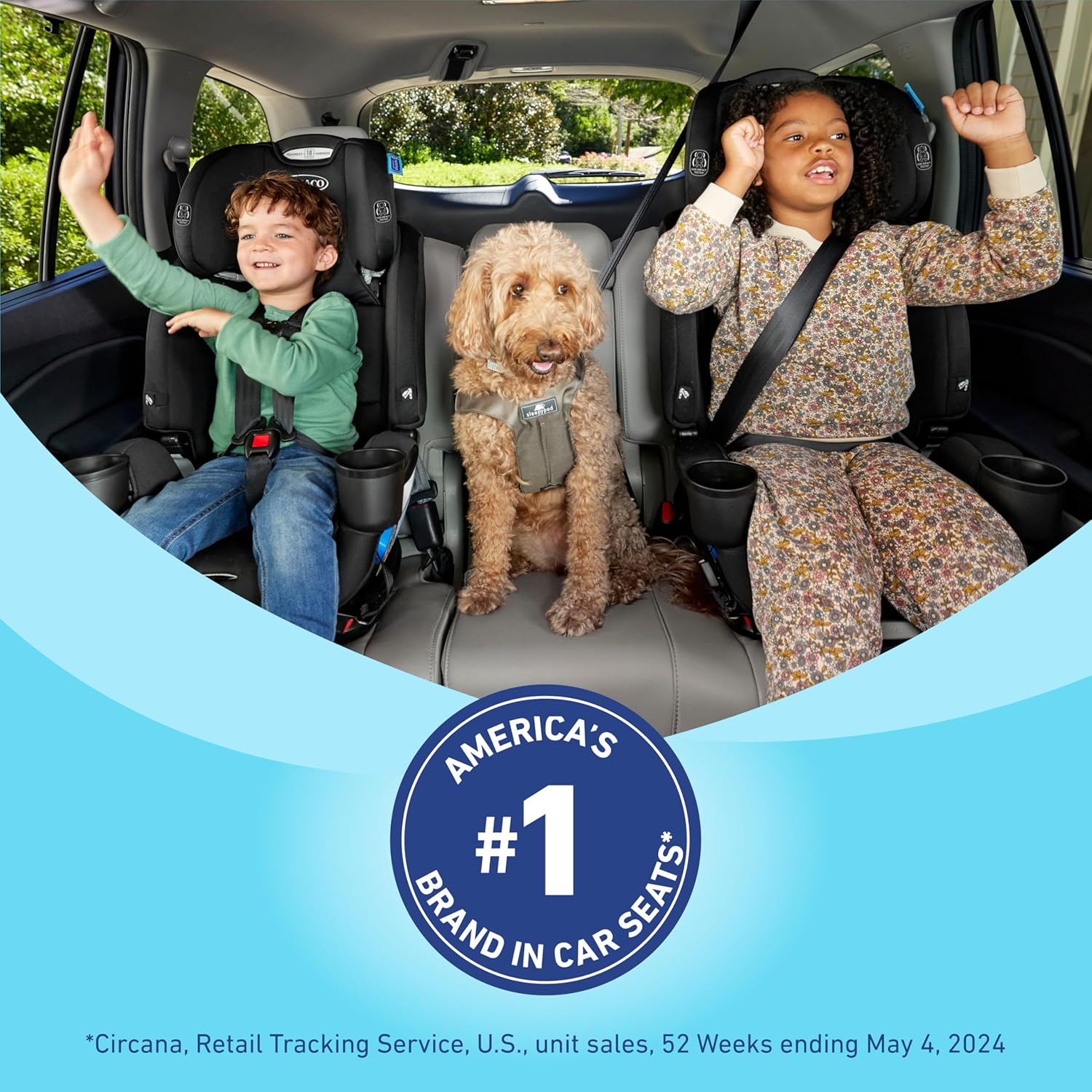 Graco Extend2Fit Convertible Baby Car Seat: Infographics