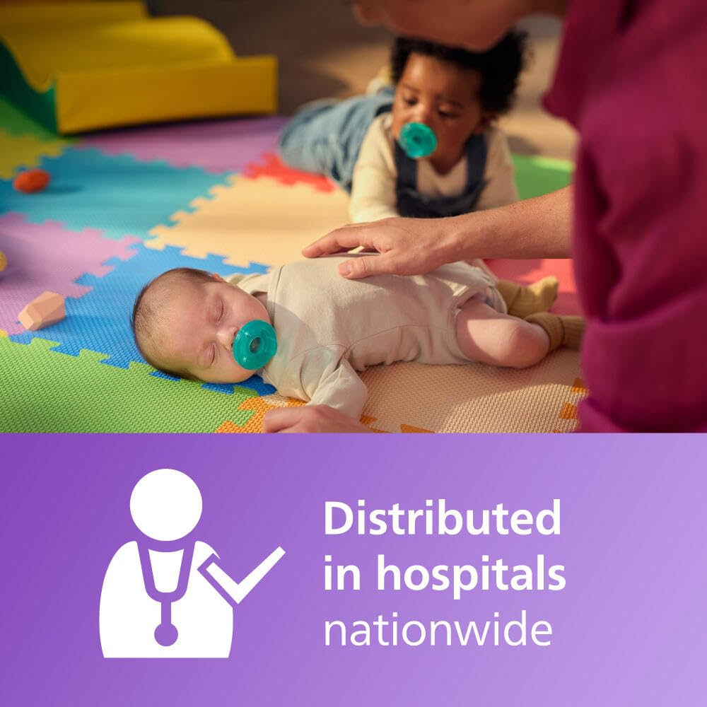 Demonstrates that the product (likely pacifiers) is distributed in hospitals nationwide, implying medical endorsement and widespread use.