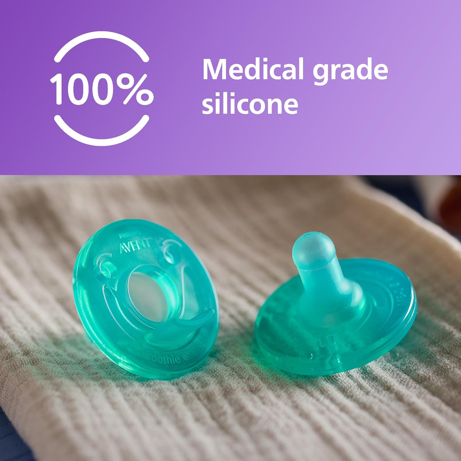 Philips Avent Soothie Orthodontic Baby Pacifiers: Infographics