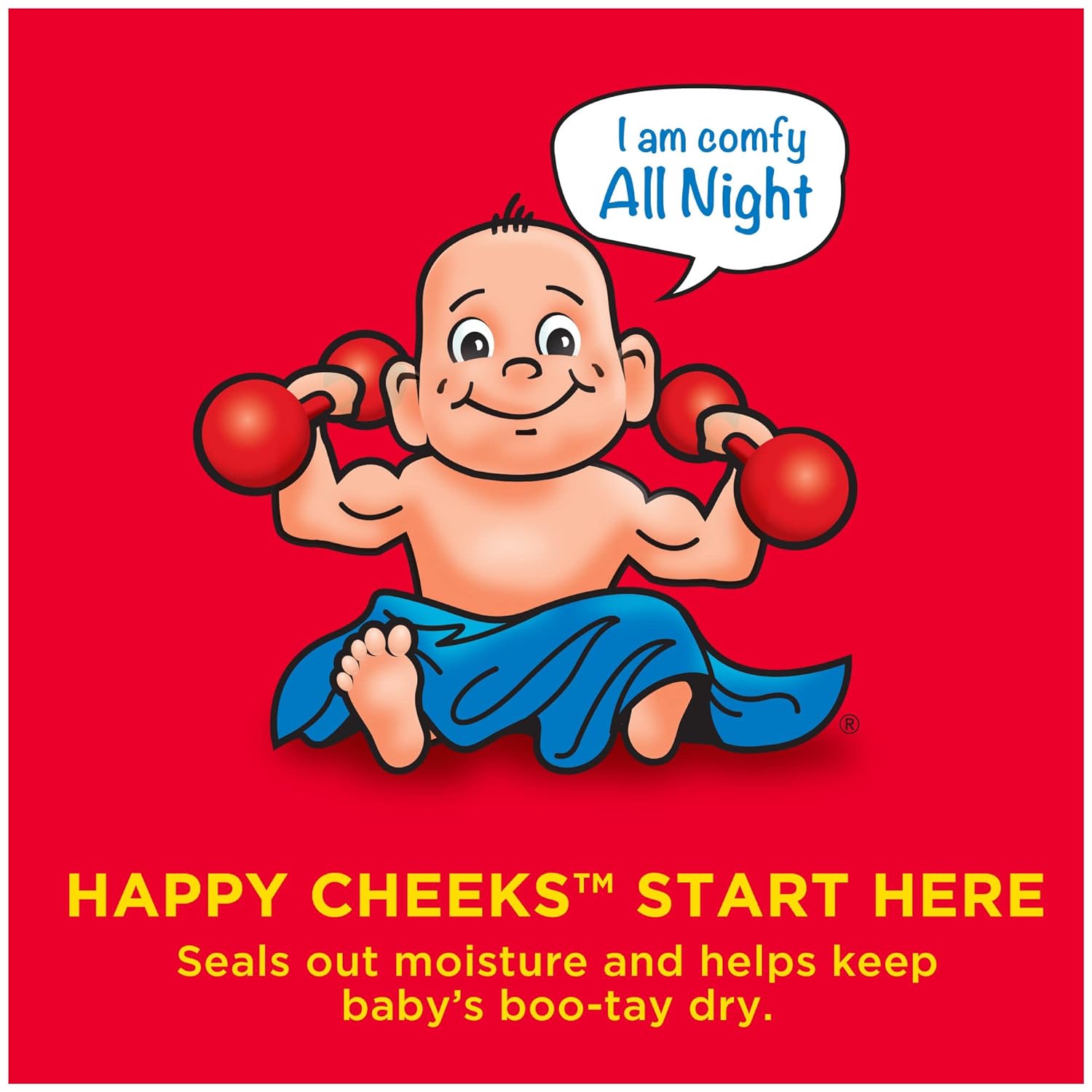 Boudreaux's Butt Paste Maximum Strength Diaper Rash Cream: Infographics