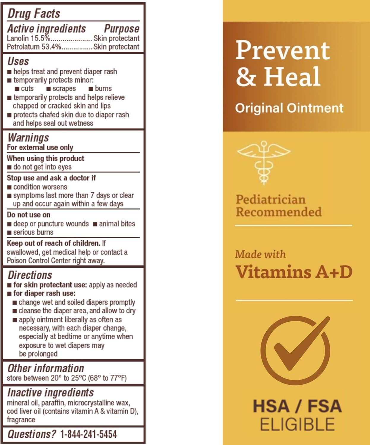 A+D Original Diaper Rash Ointment Prevents & Treats Diaper Rash: Infographics