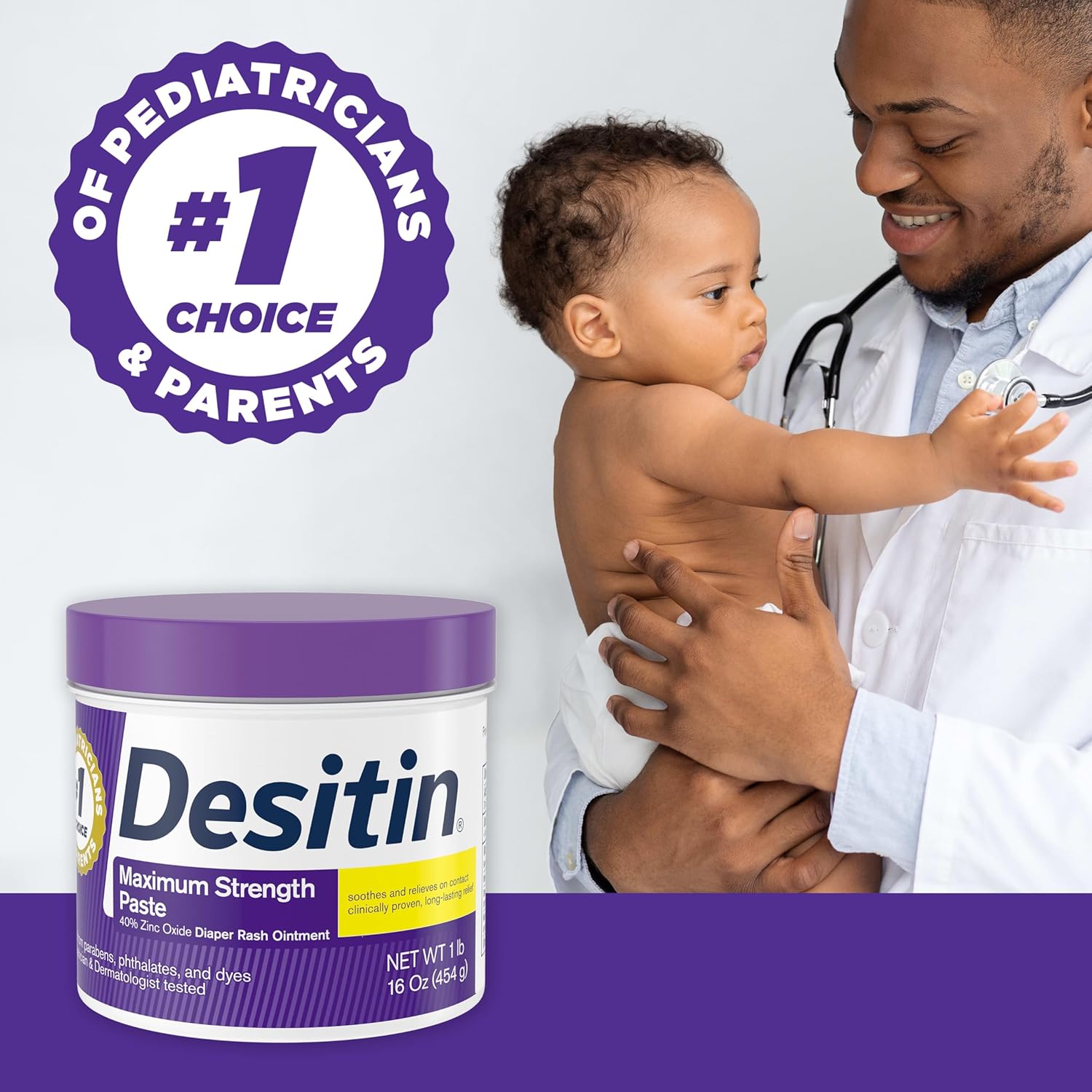 Desitin Maximum Strength Baby Diaper Rash Cream: Infographics