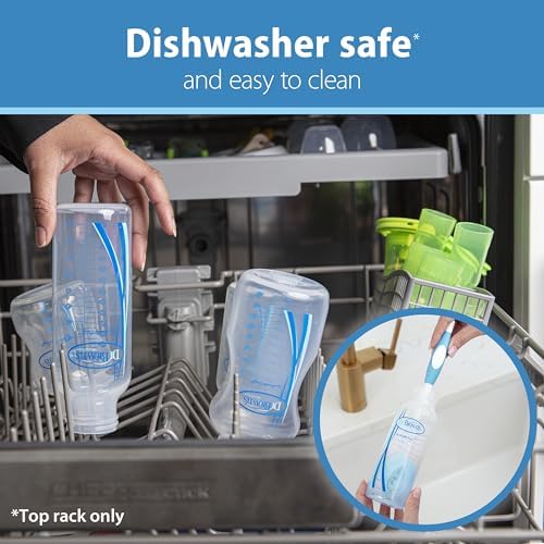 Emphasizes the product's convenience and ease of cleaning by highlighting its dishwasher-safe feature.