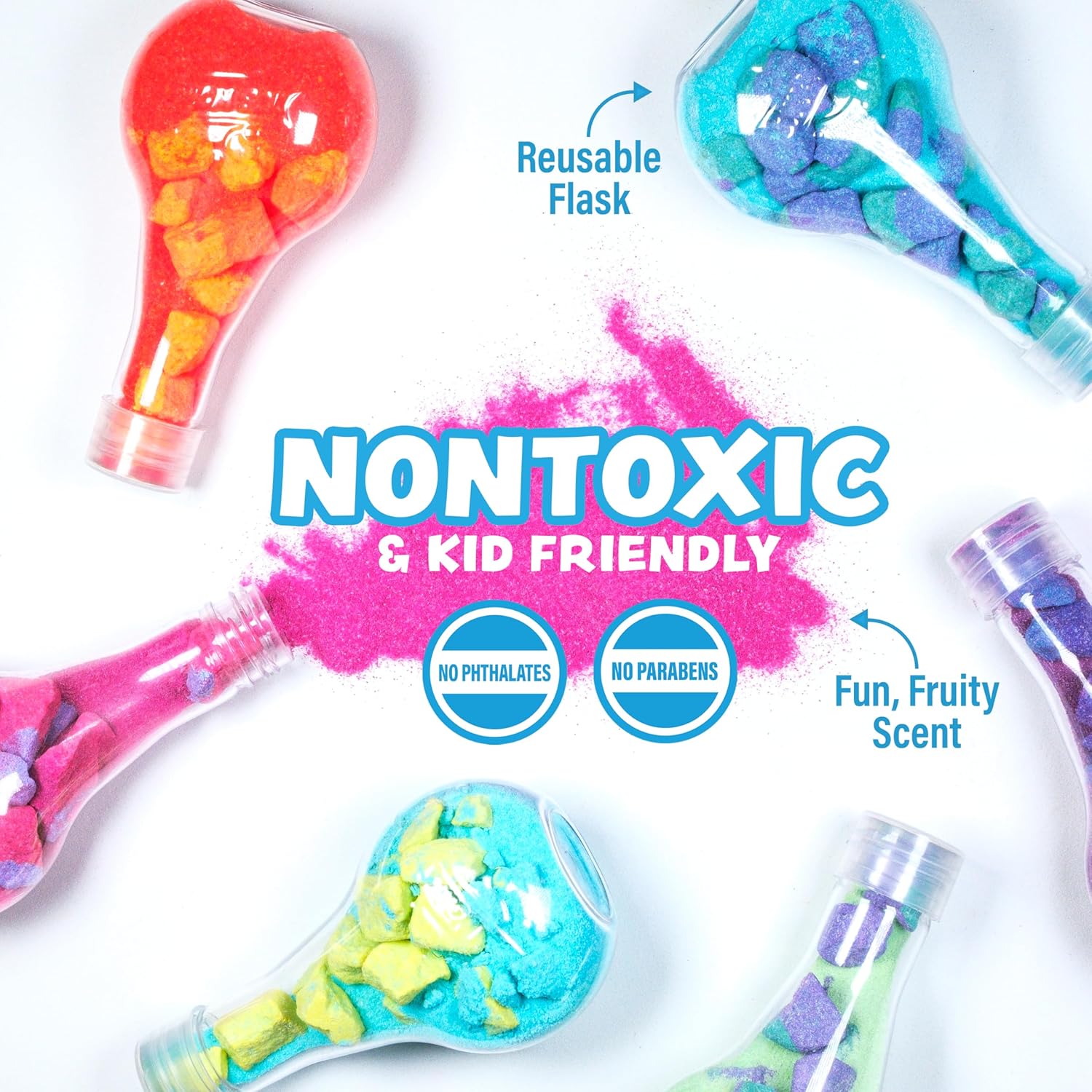 Tub Works® Kids Bath Bomb Potion™ Bath Toy: Infographics