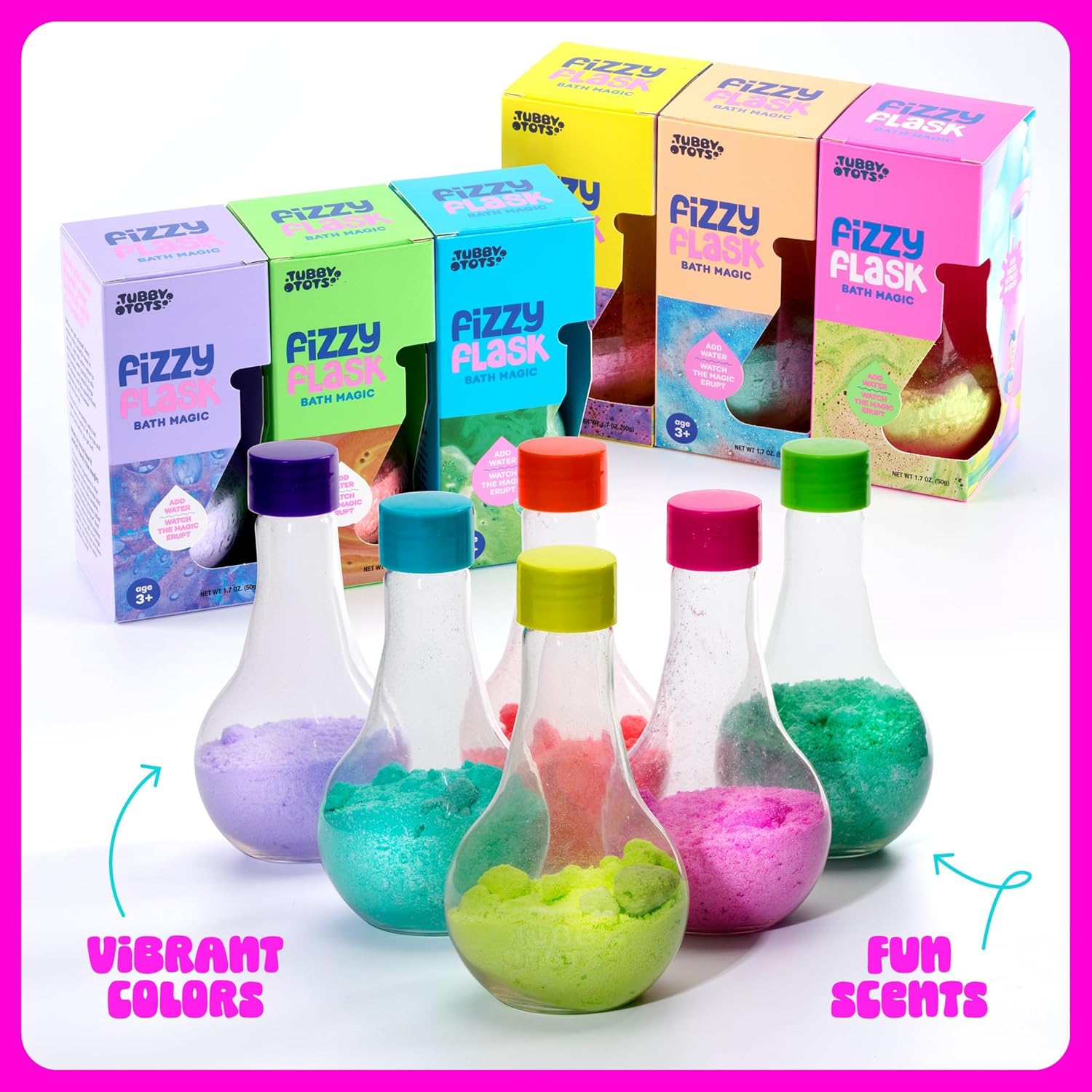 Tubby Tots Bath Potion Kits for Kids: Infographics