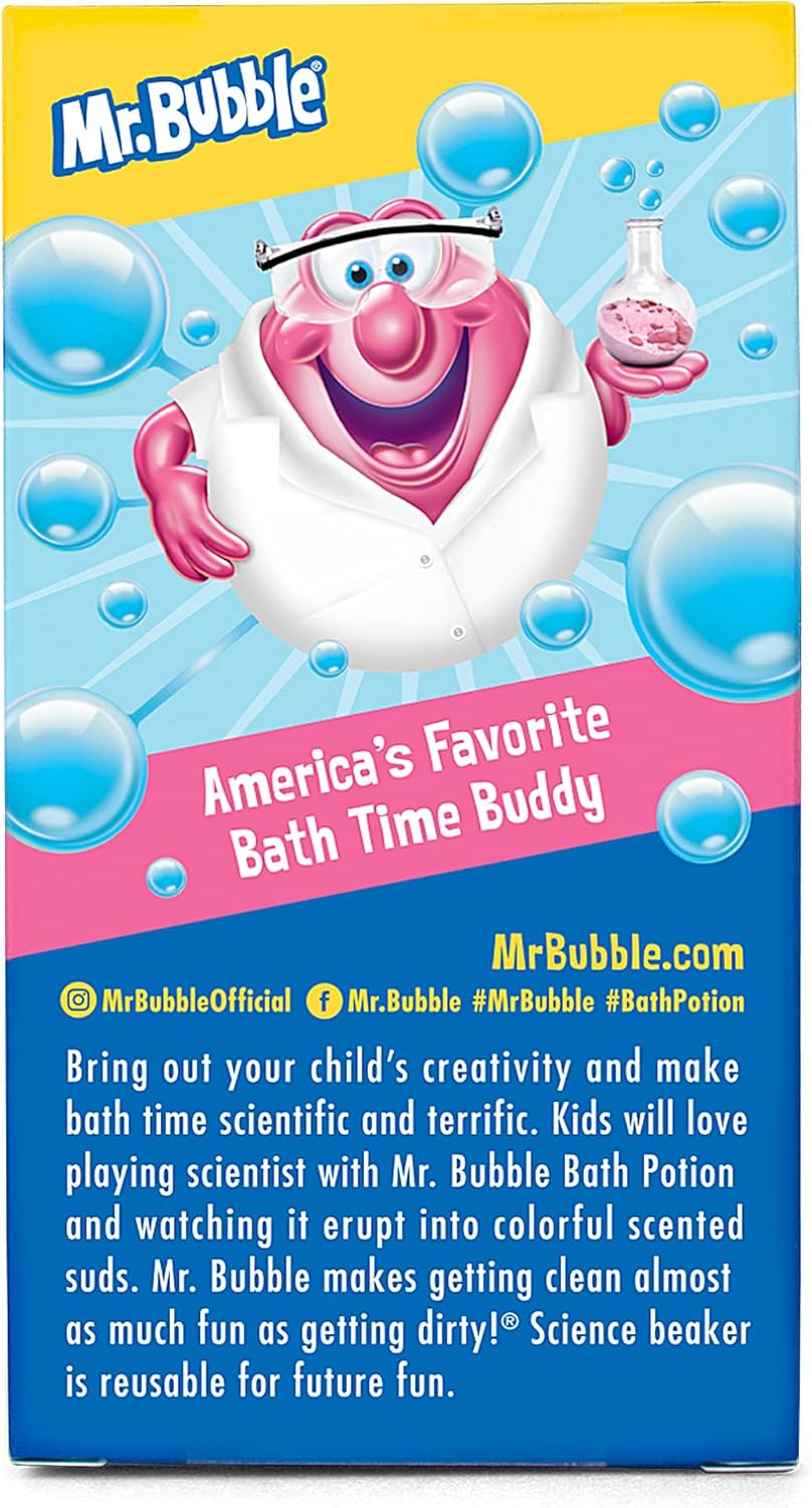 Mr. Bubble Kids Original Bath Bomb Potions: Infographics
