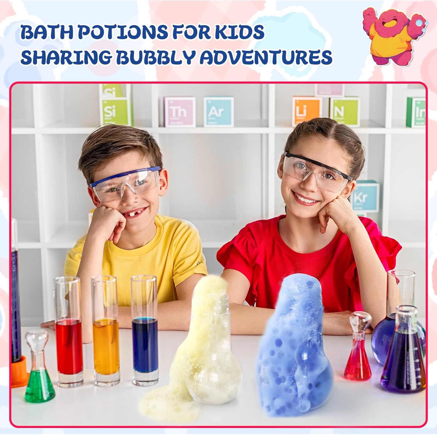 Demonstrates how the product can be used for both educational science experiments and fun bath time activities, appealing to parents who want to combine learning with playtime.