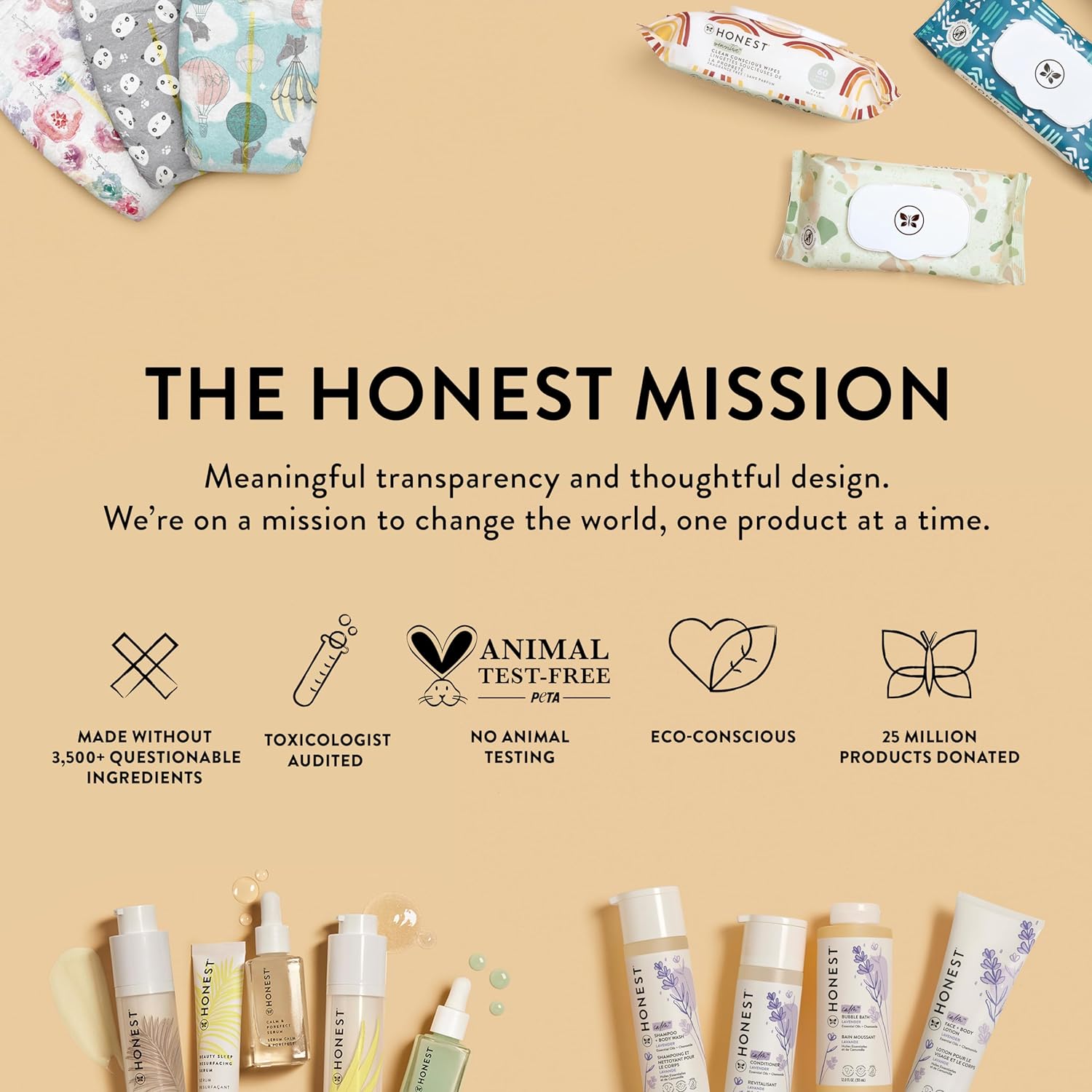 The Honest Company Foaming Bubble Bath: Infographics