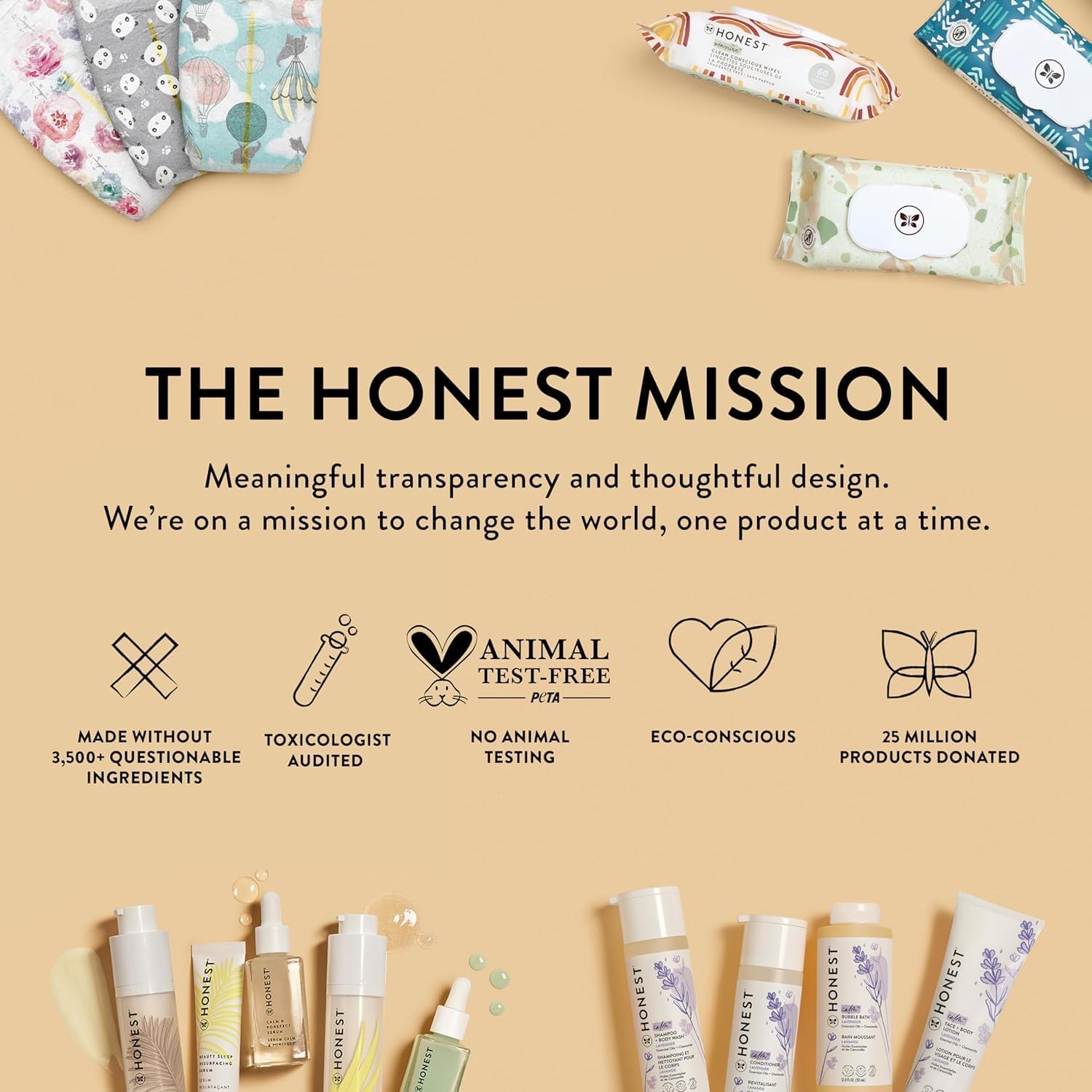 The Honest Company Foaming Bubble Bath: Infographics