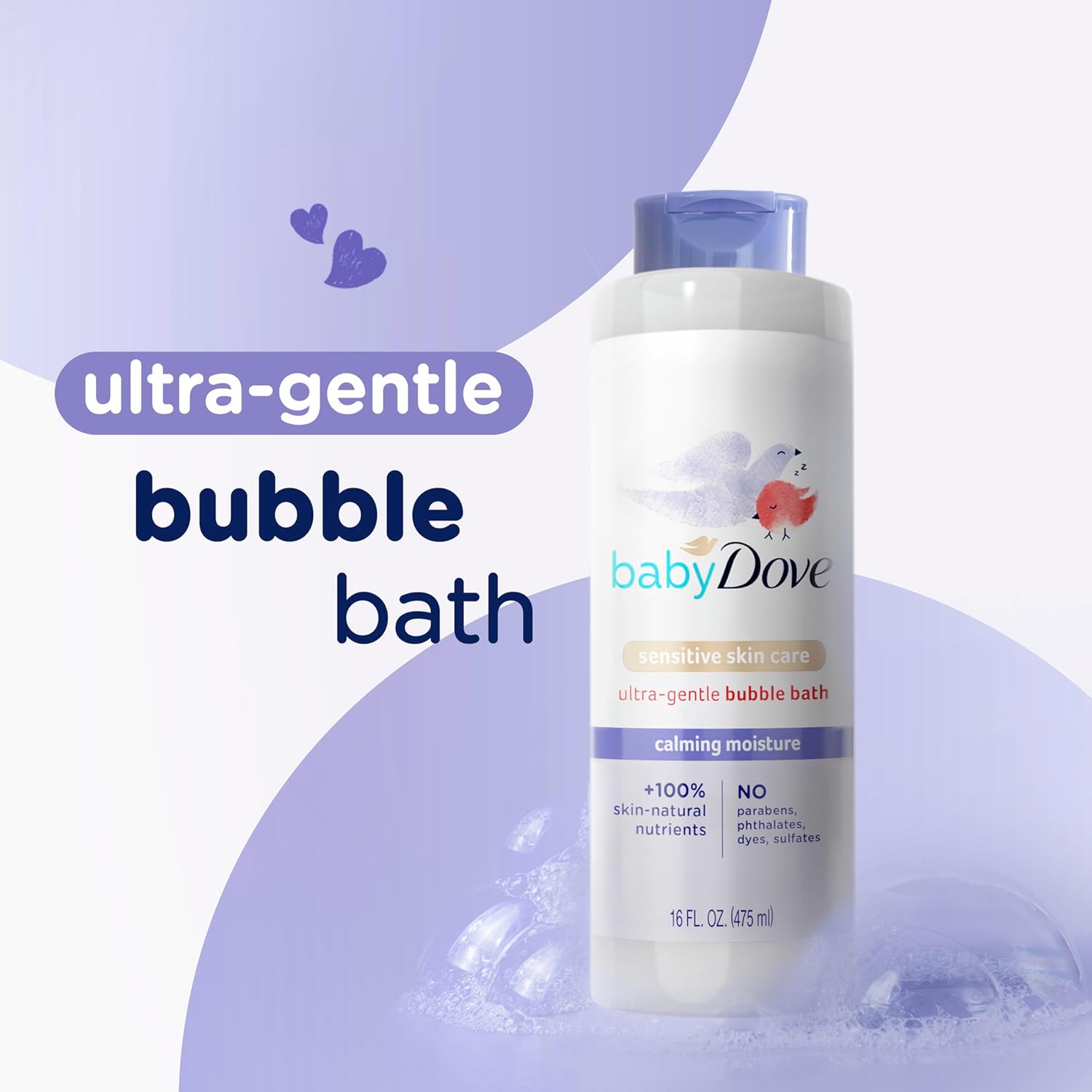 Emphasizes the product's gentle and safe formulation for baby's sensitive skin, reassuring parents about its mildness.