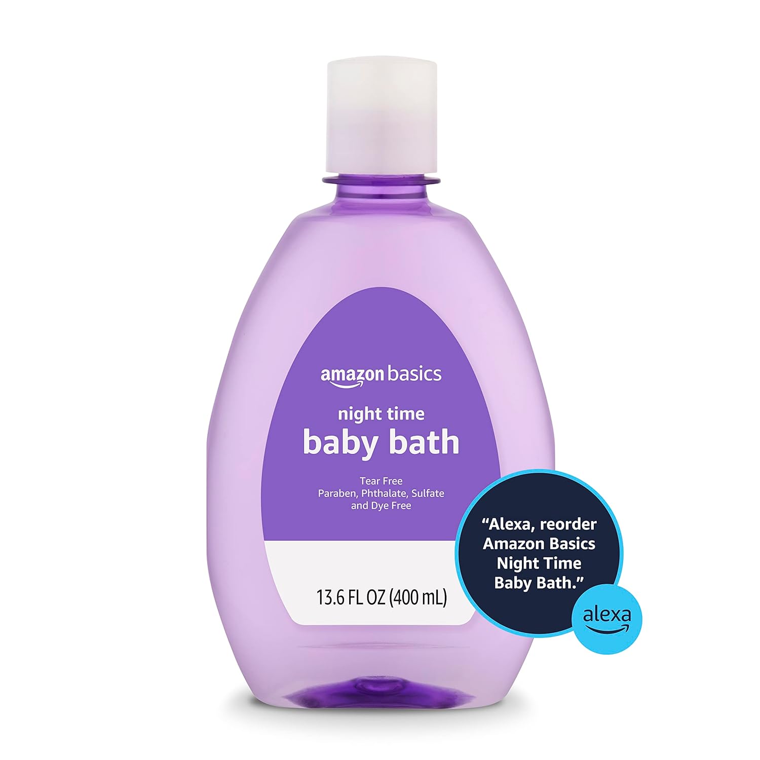 Amazon Basics Night-Time Baby Bath: Infographics