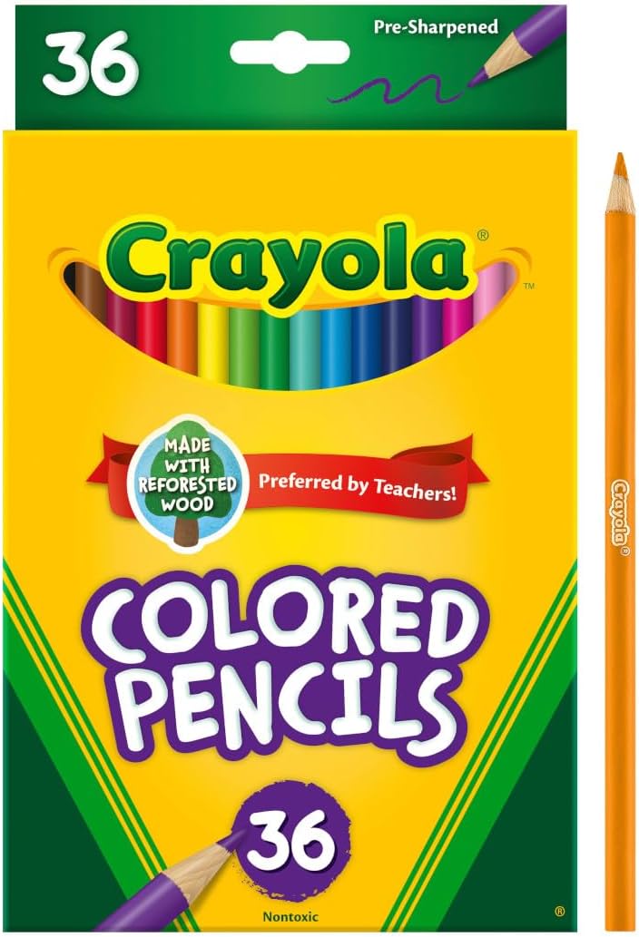 Crayola Colored Pencils (36ct): Infographics