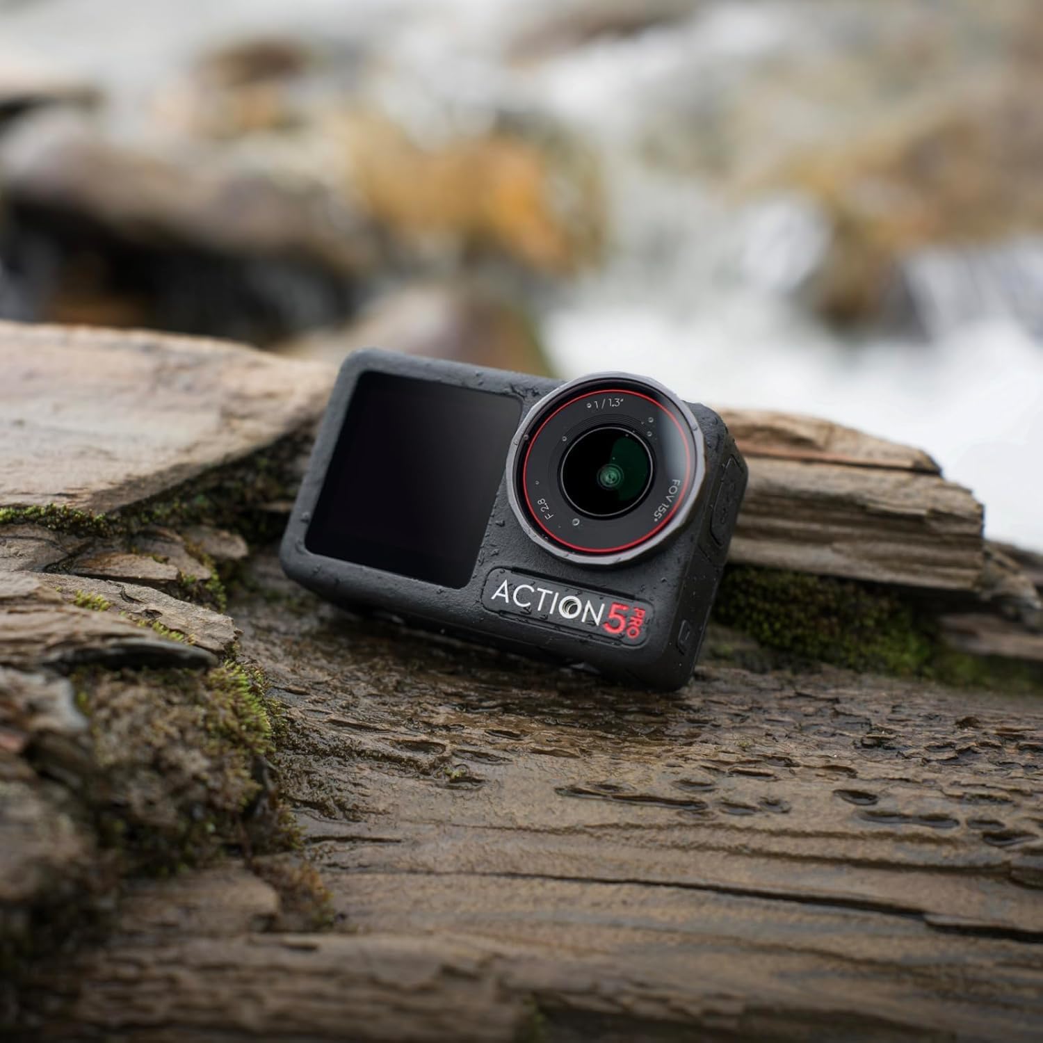 Demonstrates the camera's ability to withstand water and harsh outdoor conditions, reassuring potential buyers of its durability for adventure use.