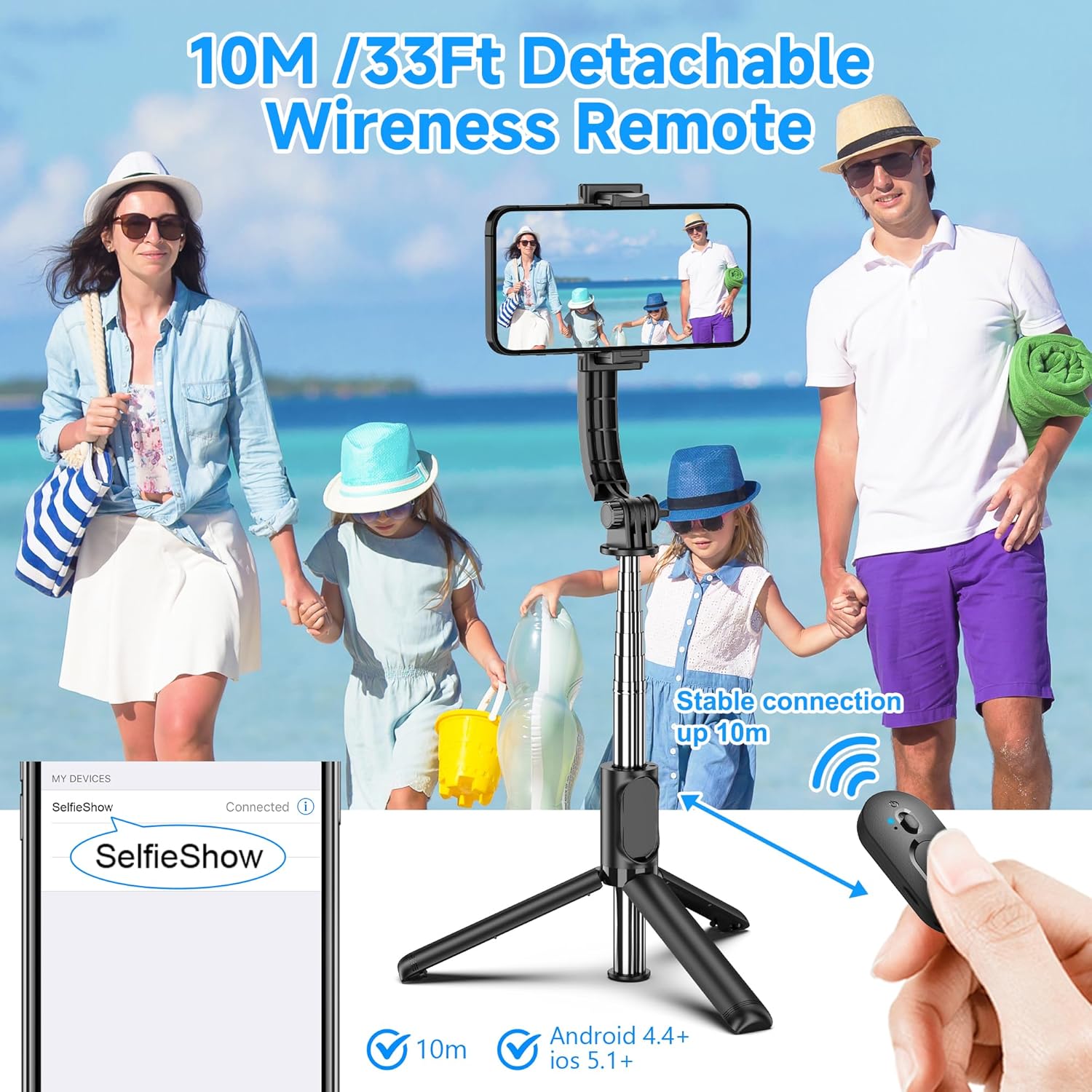 SelfieShow Selfie Stick: Infographics