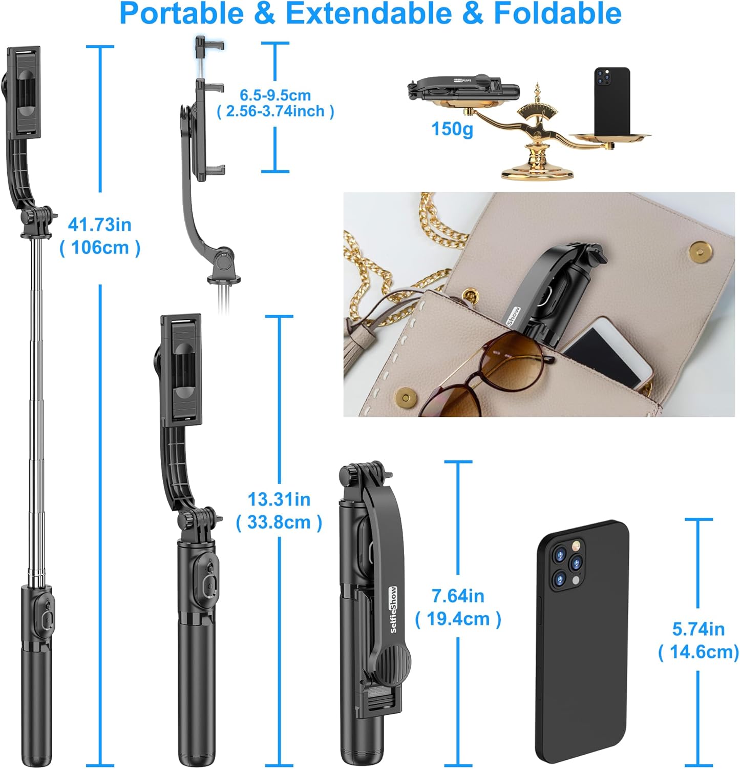 SelfieShow Selfie Stick: Infographics