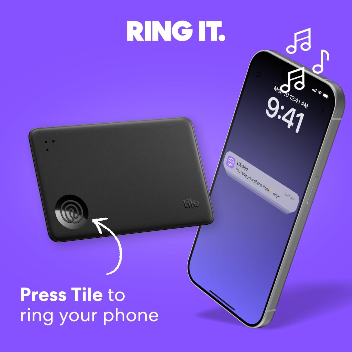 Demonstrates how to use the Tile device to locate a misplaced phone by pressing the Tile to make the phone ring. Highlights the key feature of using the Tile device to find a lost phone, emphasizing…