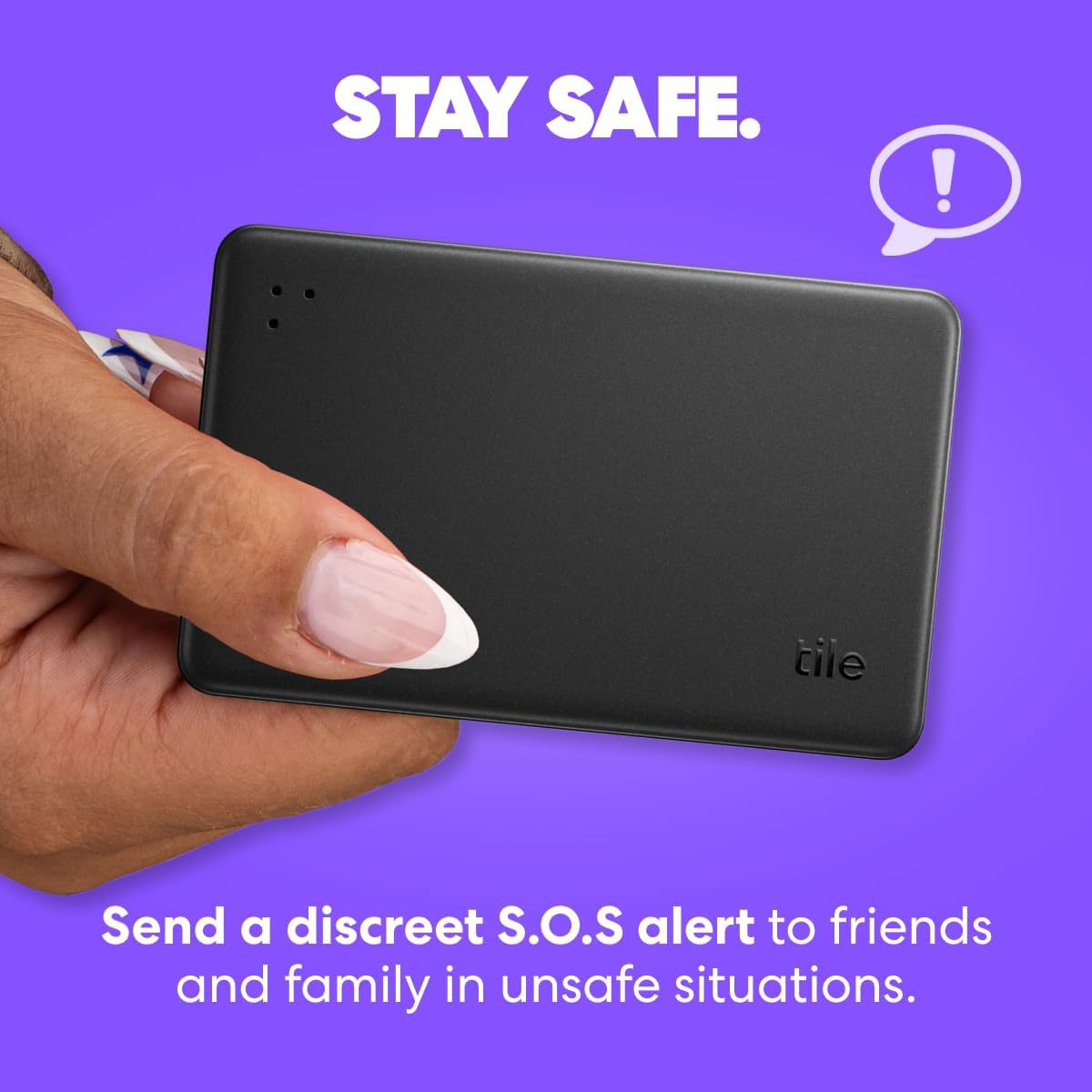 Tile by Life360 Slim: Infographics