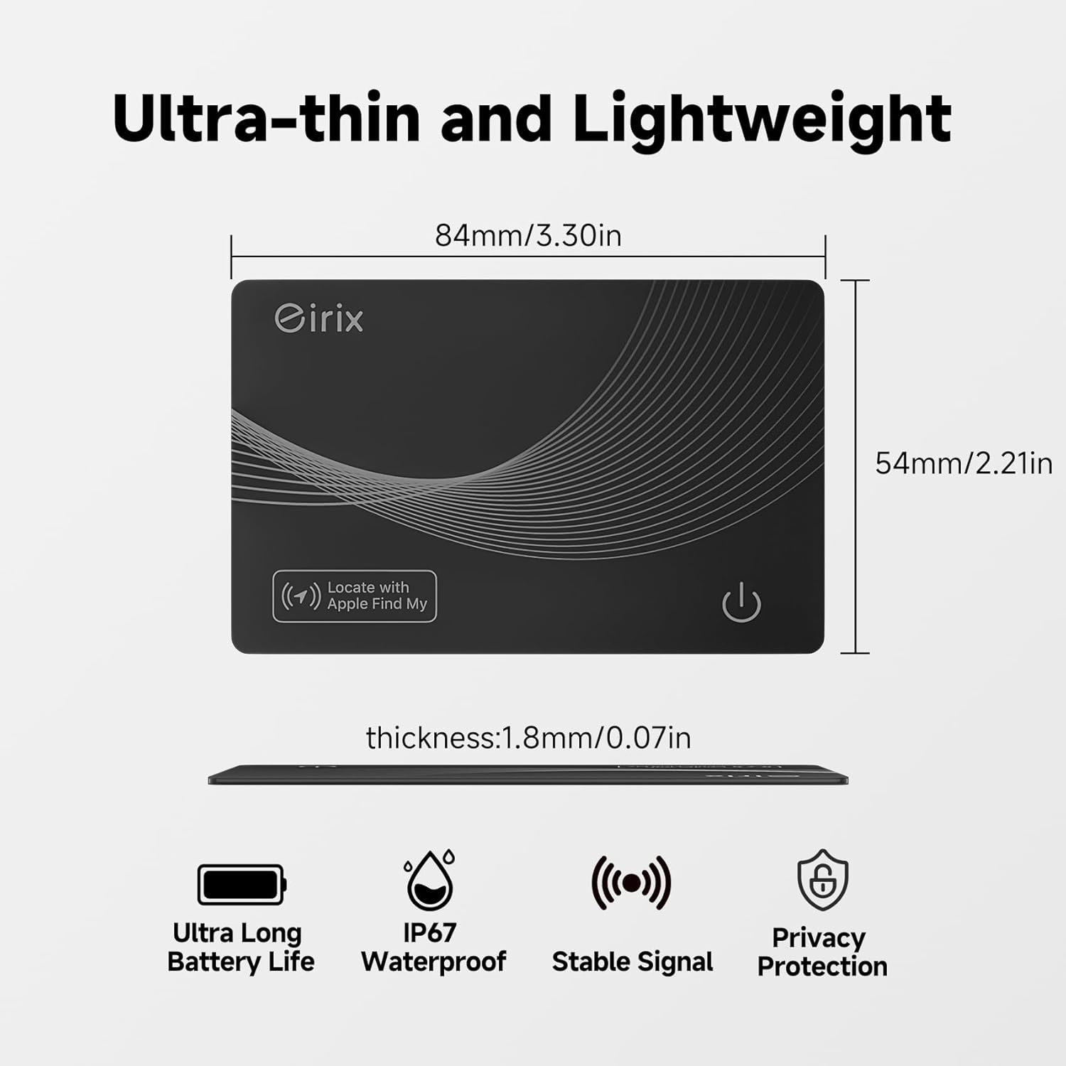 Highlights multiple key features of the product to showcase its versatility and appeal to various customer needs. Provides precise measurements of the product to give customers a clear understanding…