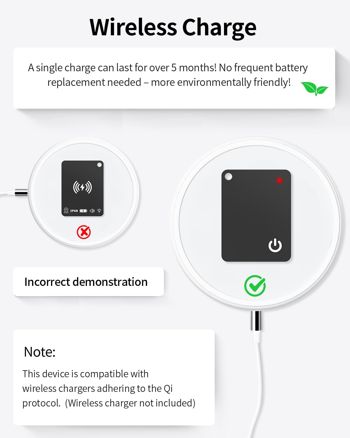 Key Finder Wallet Tracker Works with Apple Find My: Infographics