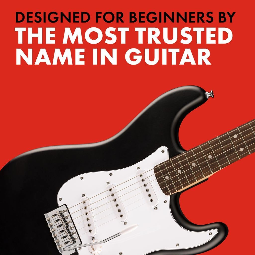 Emphasizes the brand's reputation as the most trusted name in guitar, specifically for beginners, to build confidence in potential buyers.