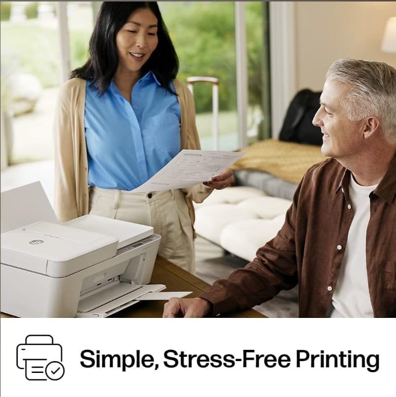 Emphasizes the simplicity and stress-free nature of using the printer, appealing to customers who want a hassle-free printing experience.