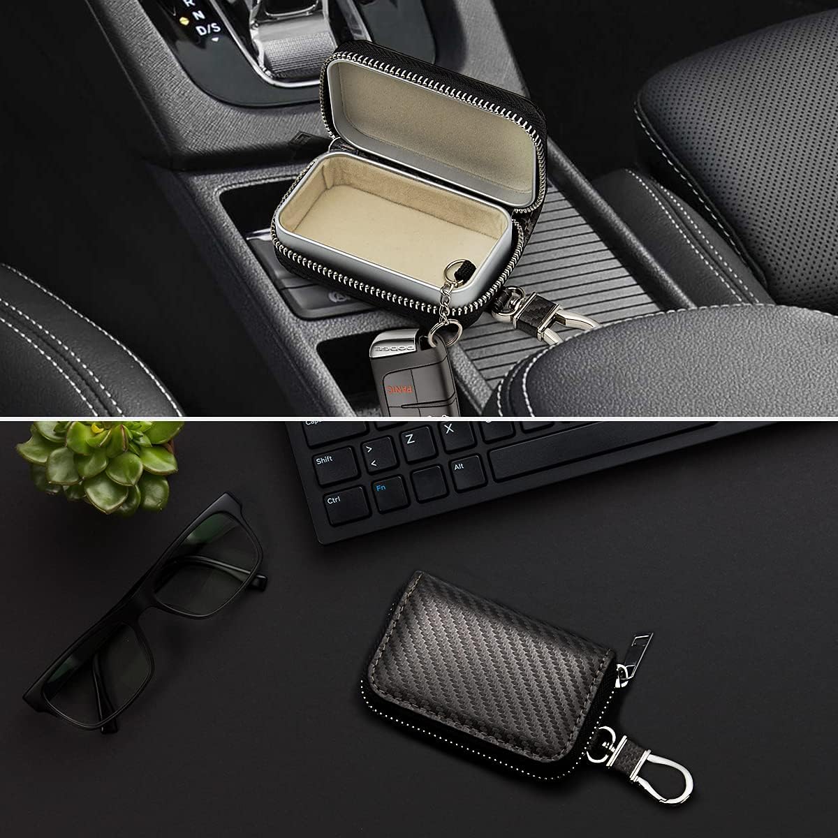 Demonstrates the product's versatility for different carrying scenarios, from casual to professional settings.