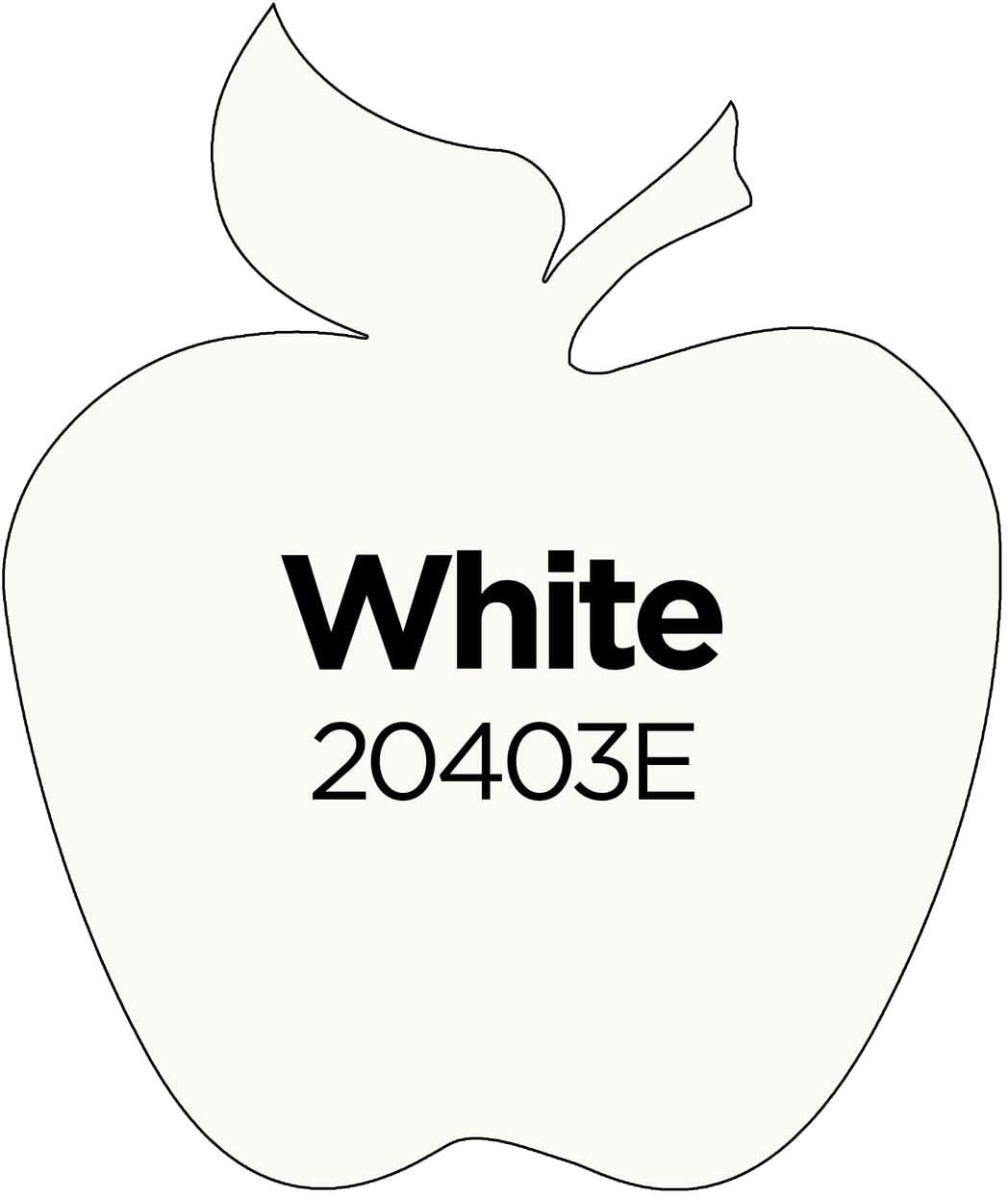 Communicates a specific color option (White) available for the product, helping shoppers understand the exact shade and make informed choices.