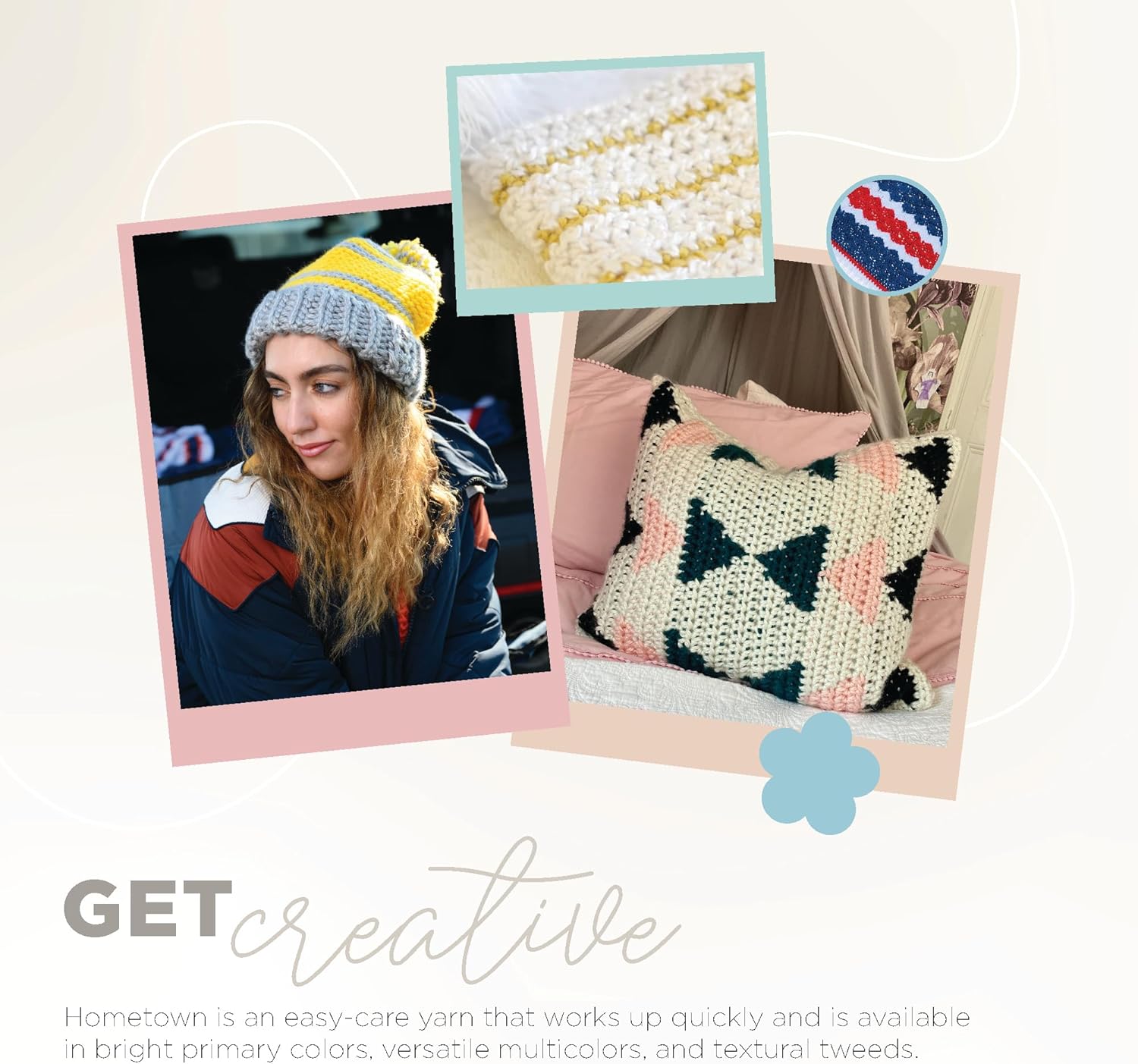 Lion Brand Yarn Hometown Yarn: Infographics