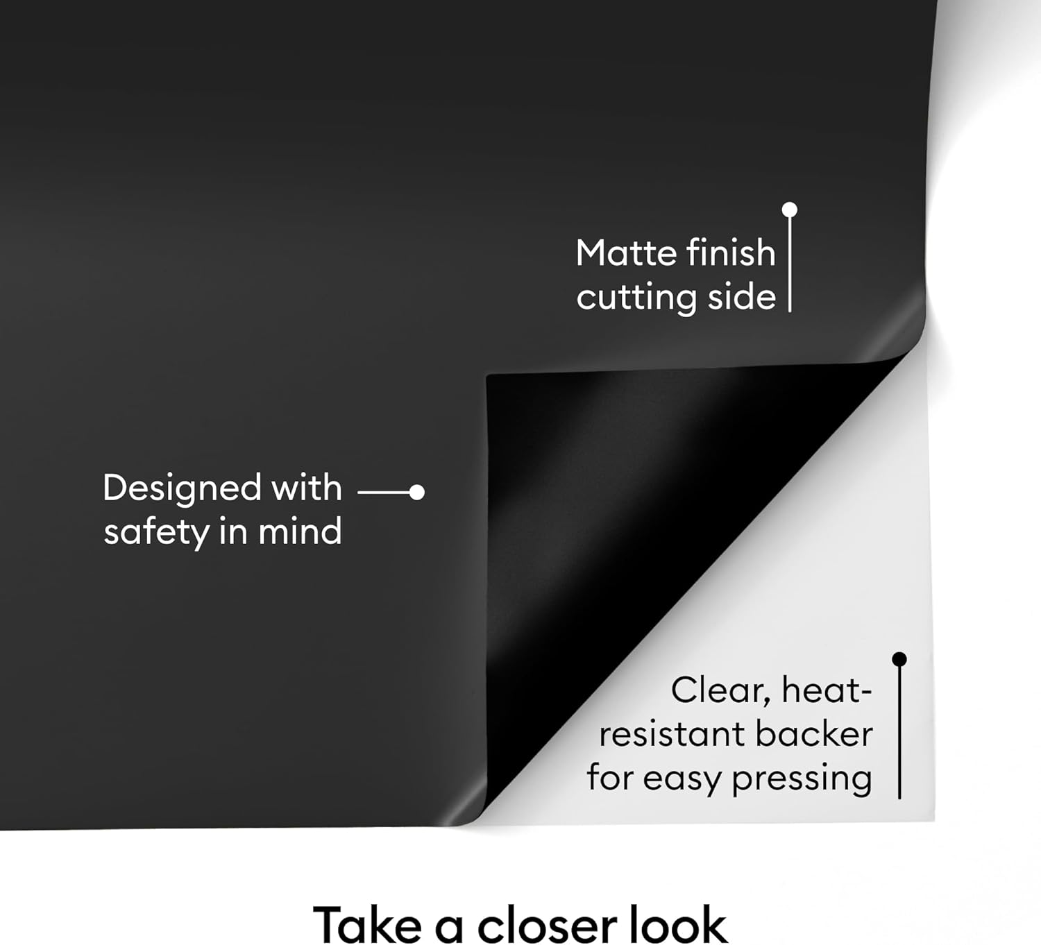 Highlights multiple safety and usability features of the product to reassure customers about its quality and ease of use.