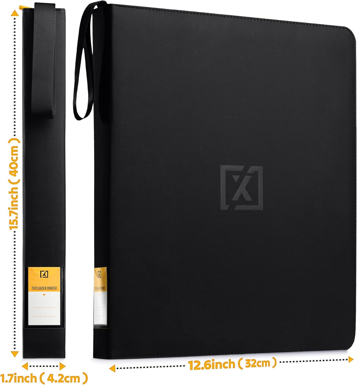 Provides exact measurements of the binder to help customers understand its size and ensure it fits their needs.