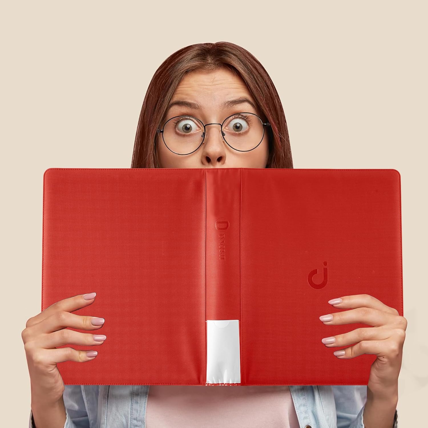 Highlights the frustration of messy or disorganized documents to set up the product as a solution for better organization.