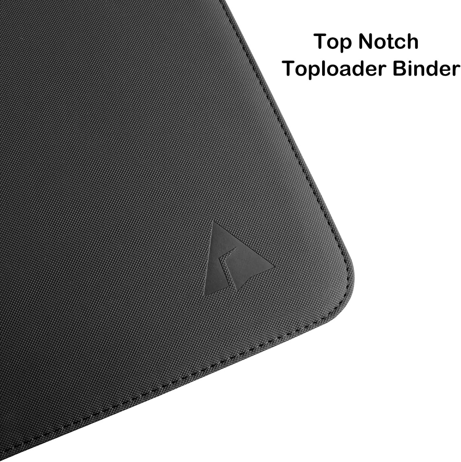Highlights the product's premium 'Top Notch' design feature, focusing on the toploader binder style to appeal to quality-conscious customers.