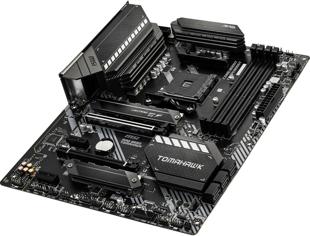 MSI MAG B550 TOMAHAWK Gaming Motherboard (AMD AM4: Infographics