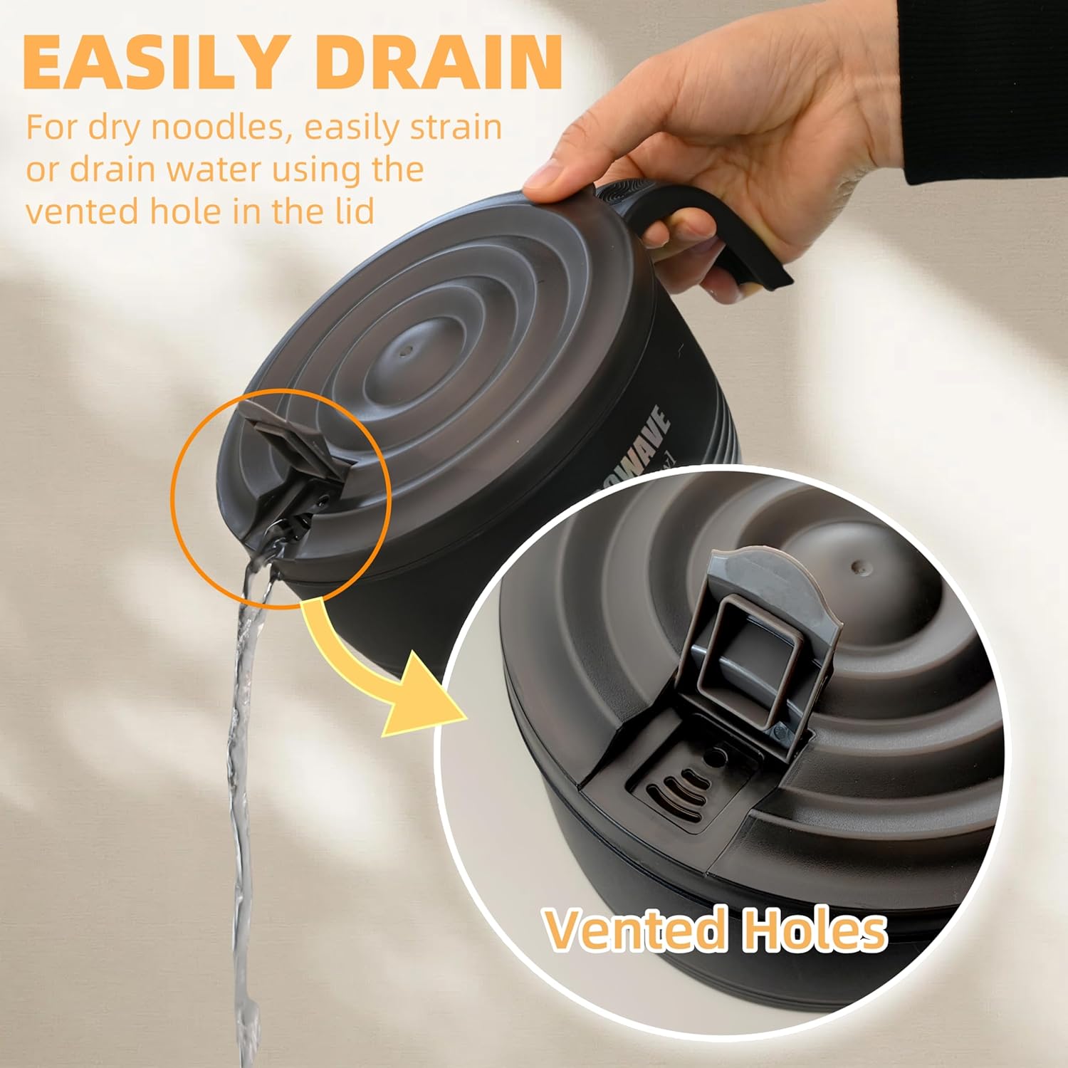Layron Large Ramen Bowl: Infographics