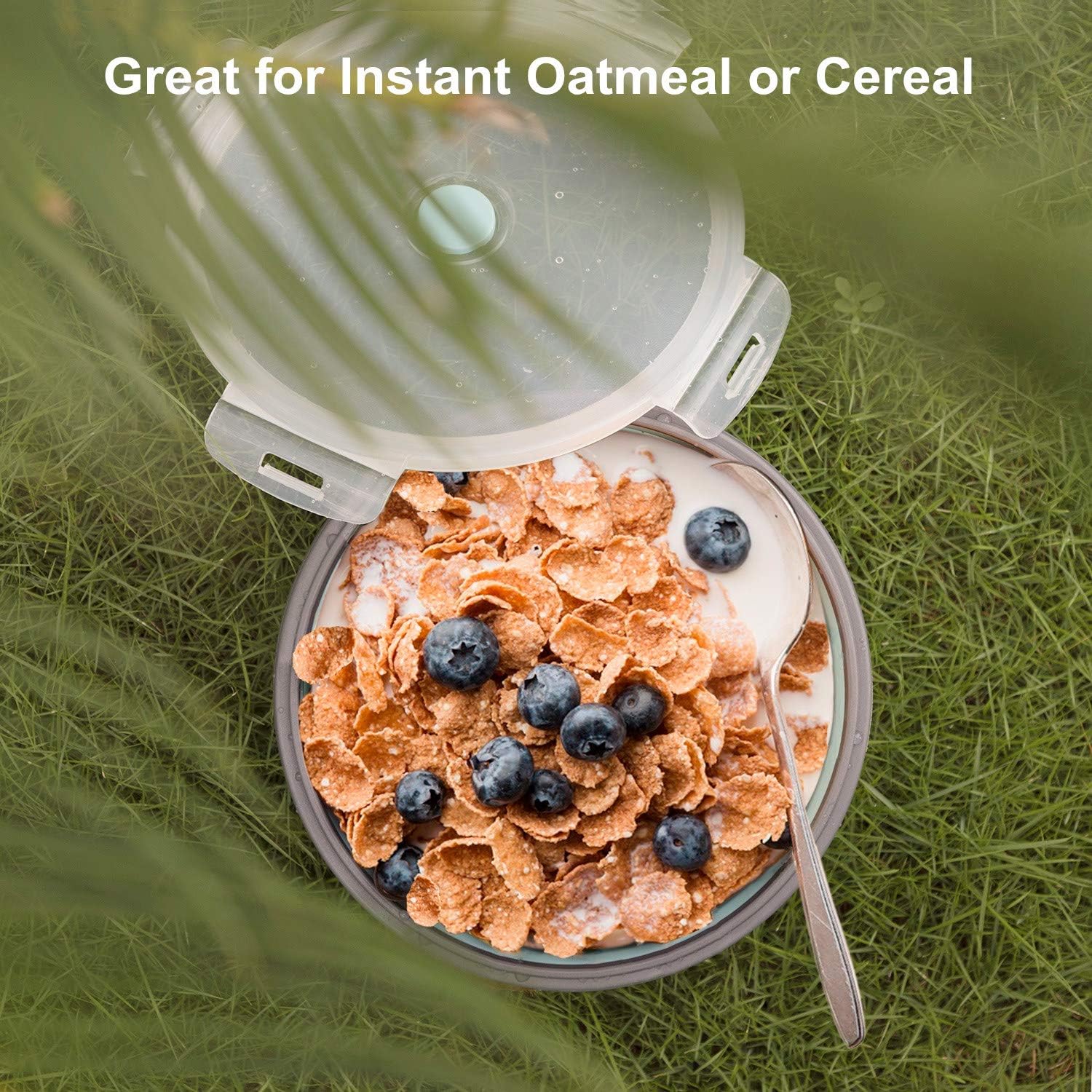 COLORCORAL Camping Bowl with Lid Collapsible Silicone Bowl and Foldable Stainless Steel…: Infographics