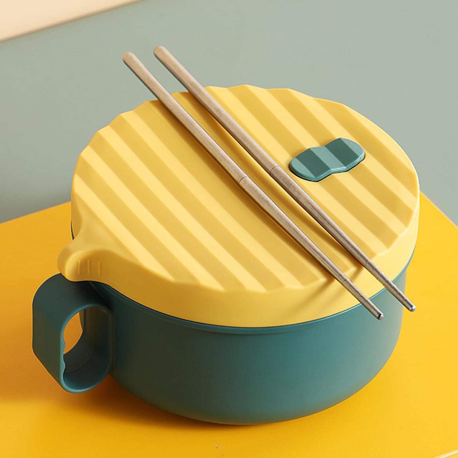 Microwave Ramen Bowl Ramen Cooker with Handles Noodle Bowls with Lid and Chopsticks…: Infographics