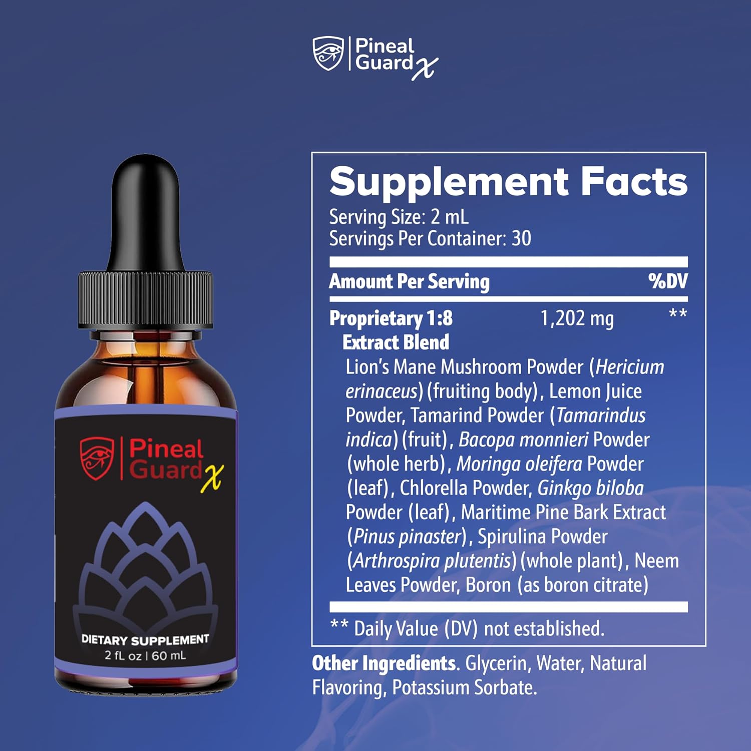 Provides clear information on the product's dosage and quantity to help customers understand usage and value. Details the exact composition and nutritional information of the supplement to inform…