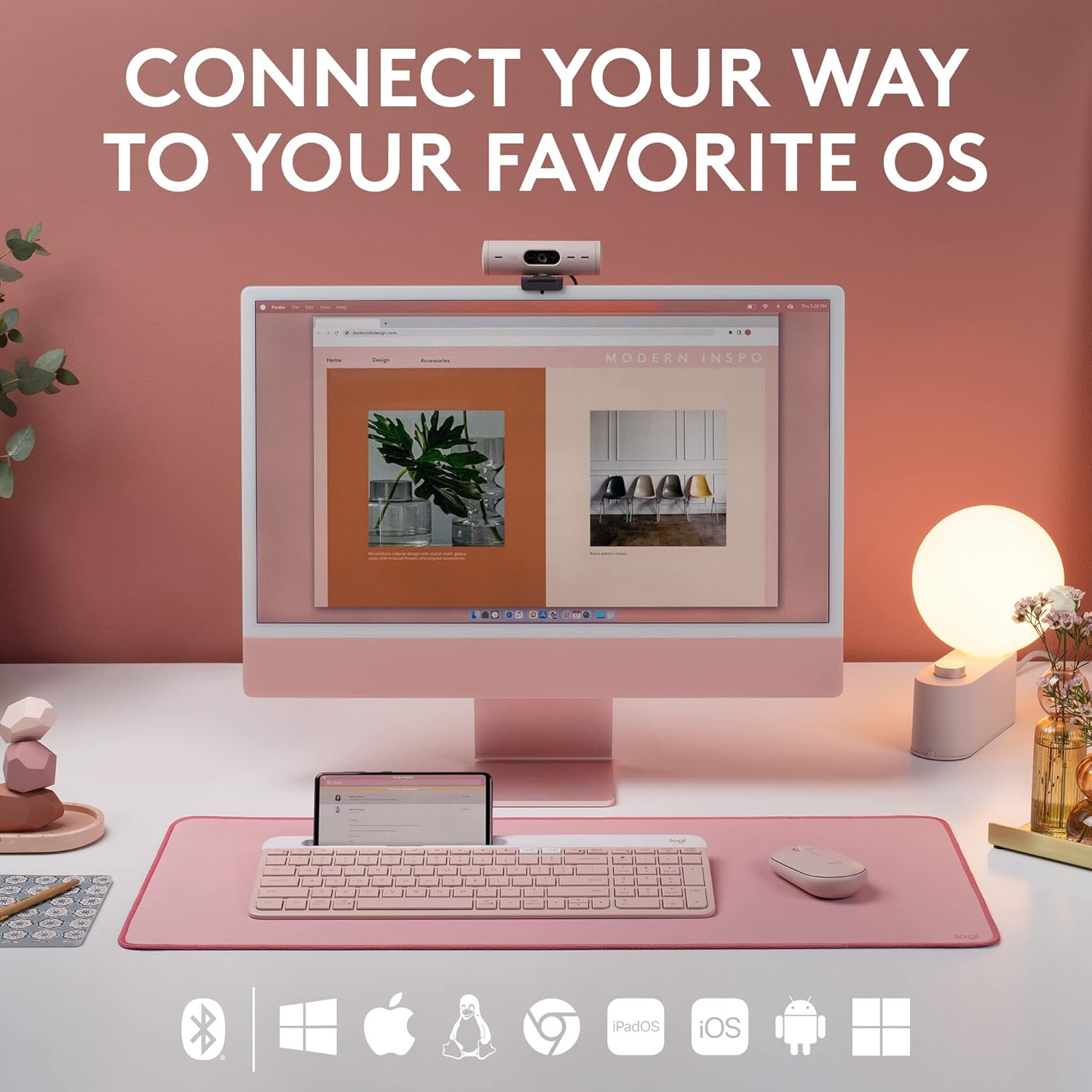 Demonstrates the product's compatibility with multiple operating systems to reassure customers it will work with their devices.