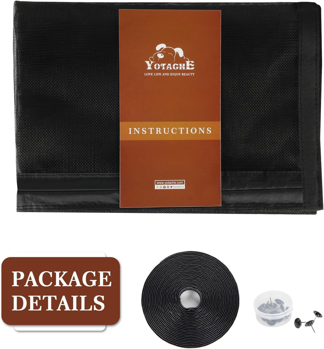 Shows the complete contents of the package, including the main product and accessories, to inform customers exactly what they will receive.