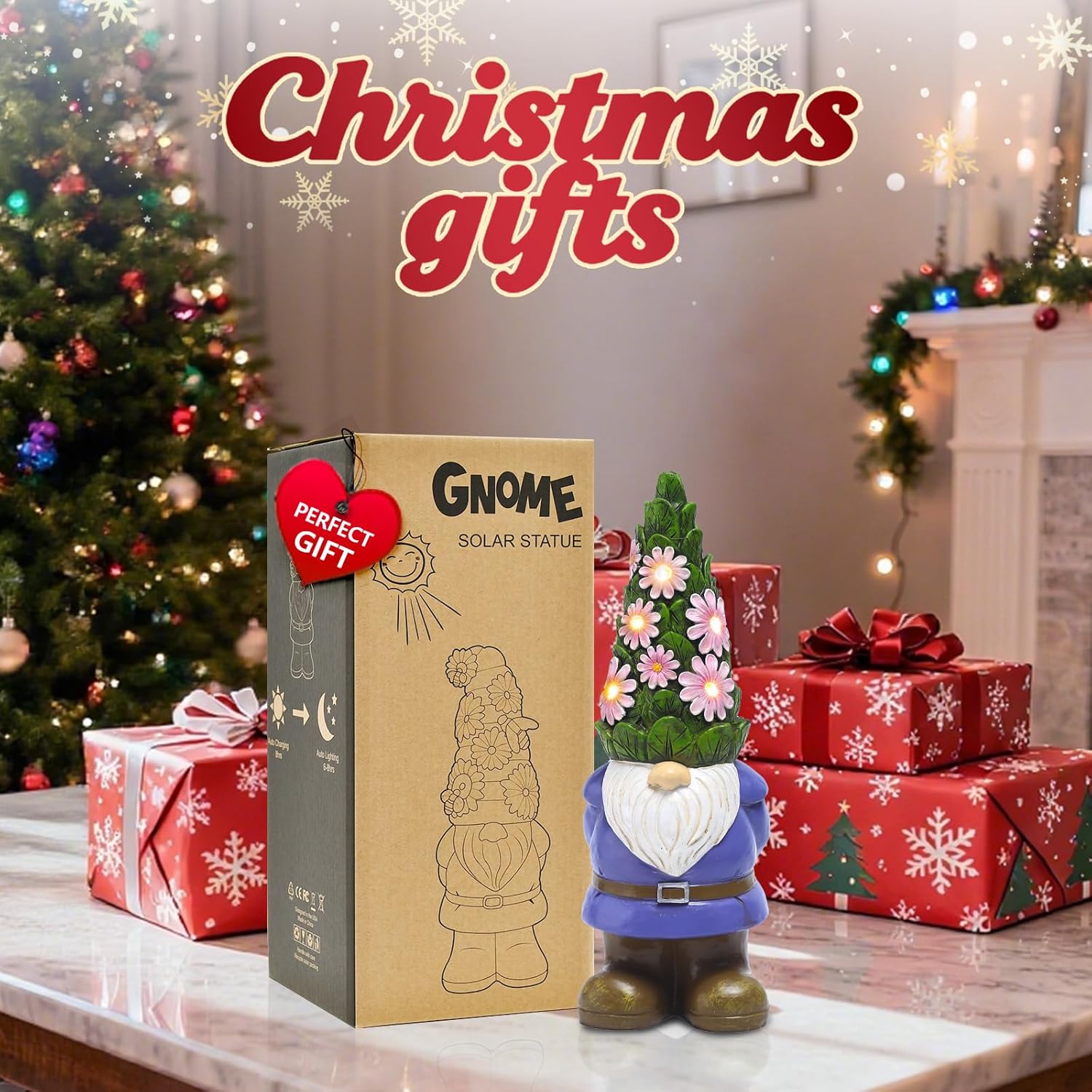 Promotes the product as an ideal Christmas gift, leveraging the holiday season to drive sales.