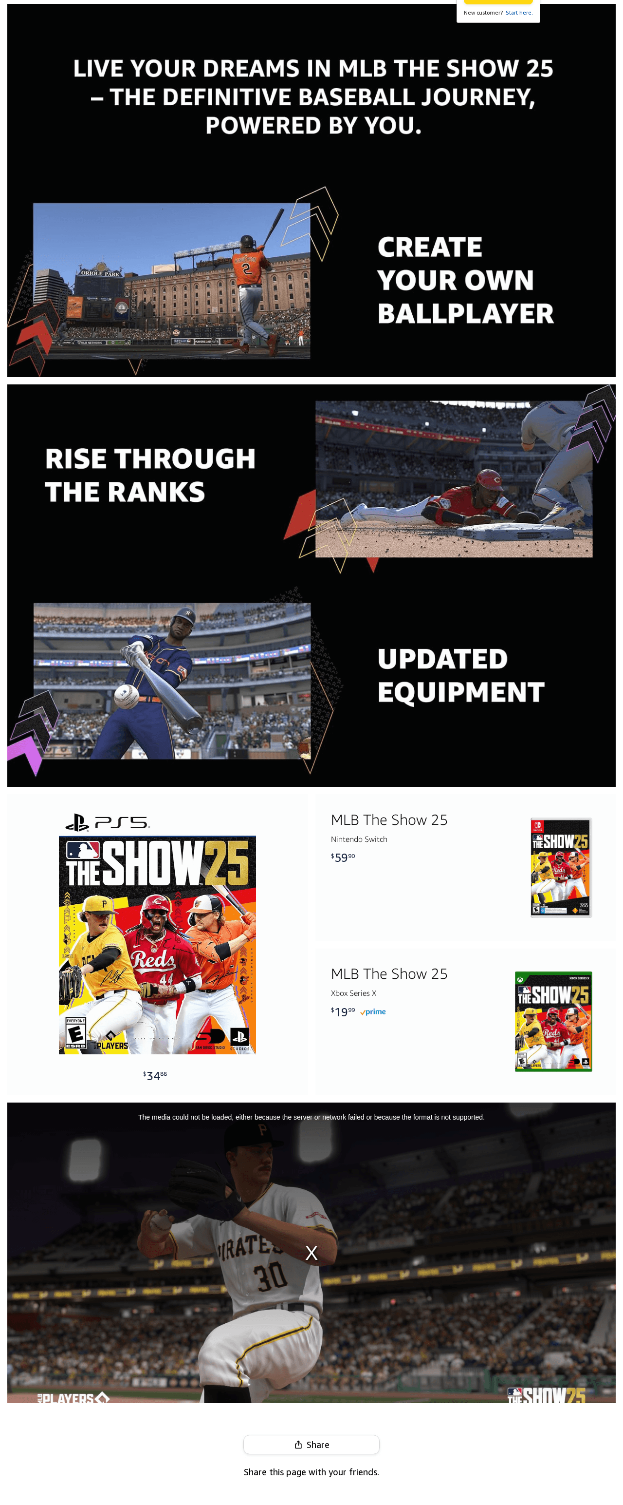 Storefront for PlayStation: Play Has No Limits